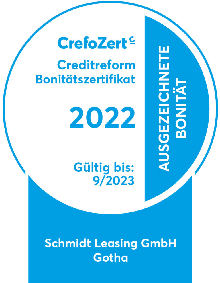 Zertifizierung Creditreform SchmidtLeasing GmbH